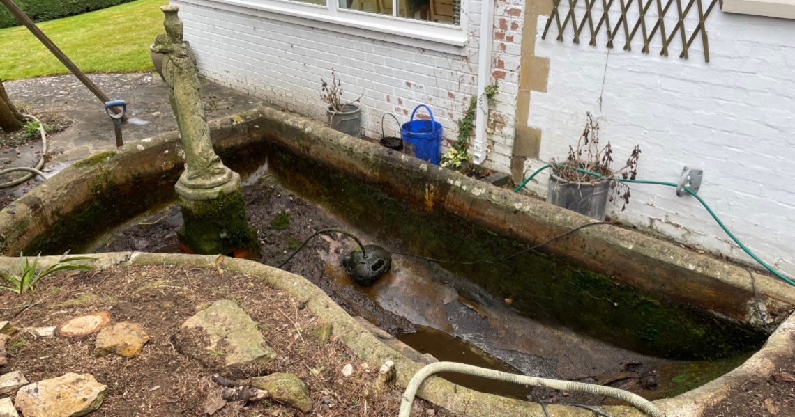 Garden Pond Maintenance - Cotswolds -